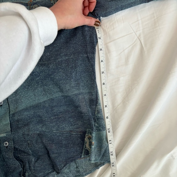 cavalli blouse denim pattern - Picture 5 of 11